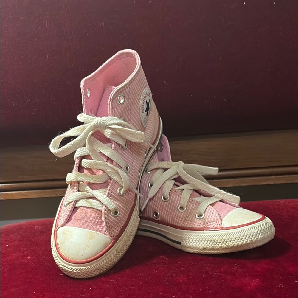 Converse Pink High-Top Sneakers